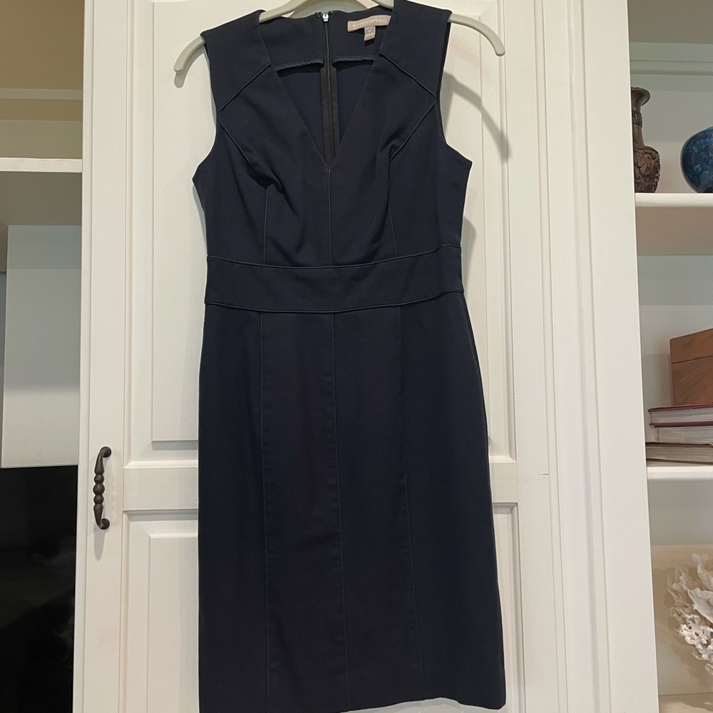 Banana Republic Dress Size 4P Navy